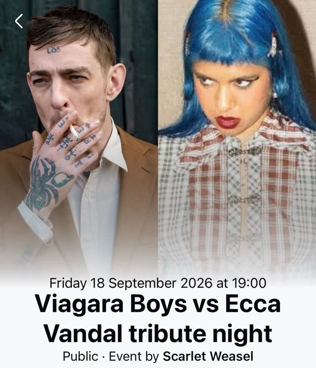 Viagra Boys vs Ecca Vandal tribute night