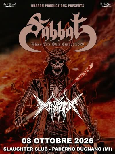 Next gig! with Sabbat