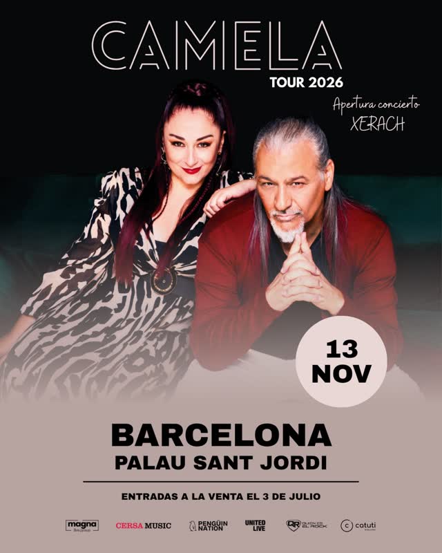 Concierto de Camela en el Palau Sant Jordi