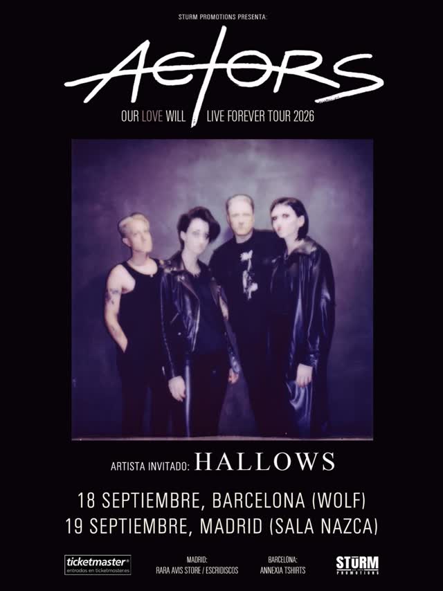 ACTORS - OUR LOVE WILL LIVE FOREVER TOUR 2026