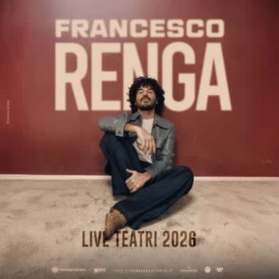 Francesco Renga - Live Teatri 2026