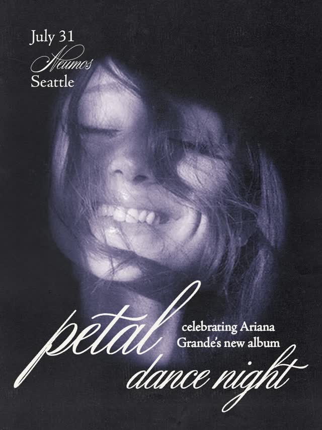 petal - celebrating the new album by Ariana Grande