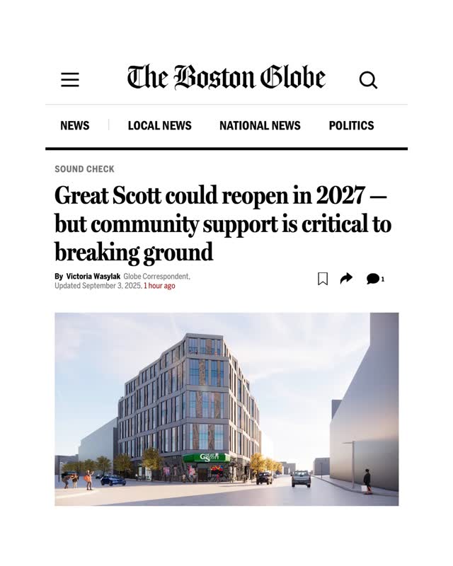 Great Scott’s return