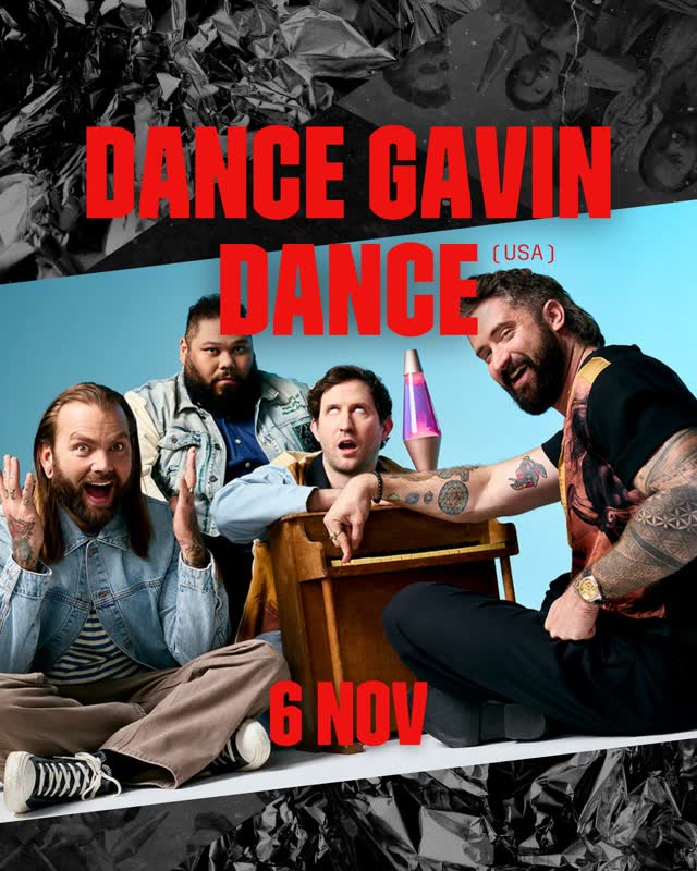 Dance Gavin Dance Australian headline tour