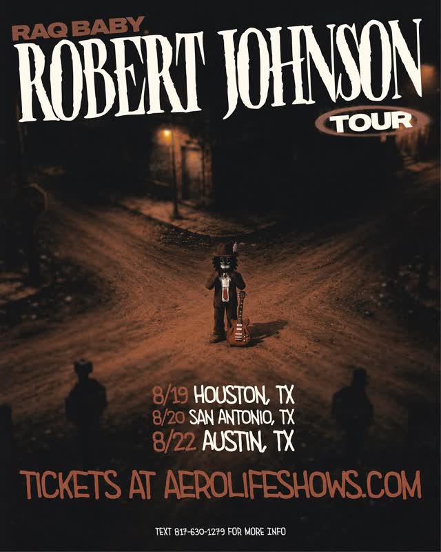 Raq Baby Live in Texas on the Robert Johnson Tour!