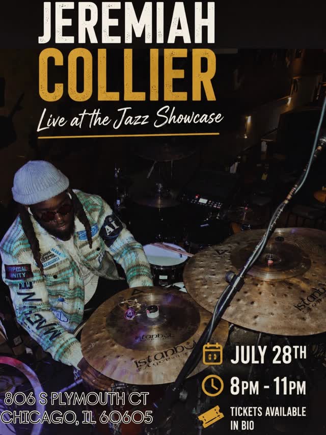 JEREMIAH COLLIER Live at the Jazz Showcase