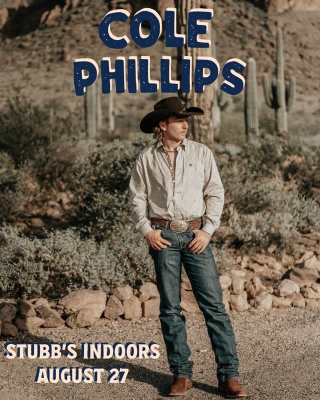 Cole Phillips at Stubb's Indoors