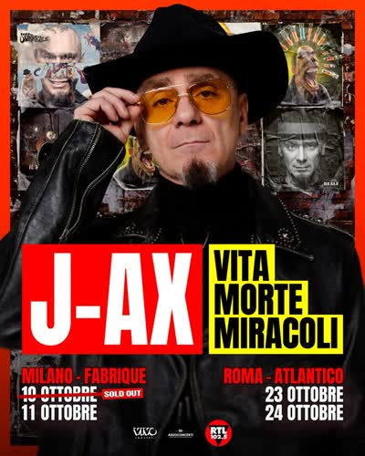 Vita Morte Miracoli Tour 2026