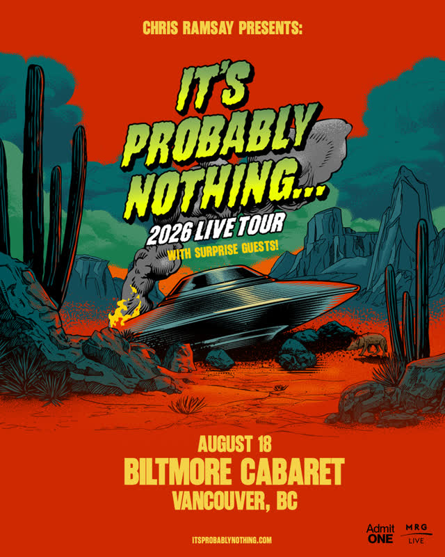 An evening of curiosity, comedy, uncomfortable truths, and more