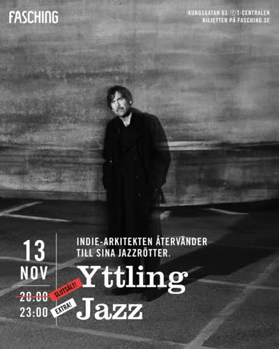 Extrainsatt konsert med Yttling Jazz