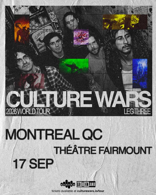 Culture Wars live at Théâtre Fairmount
