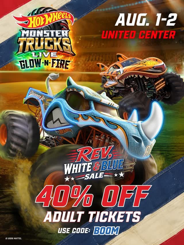 Hot Wheels Monster Trucks Live Glow-N-Fire