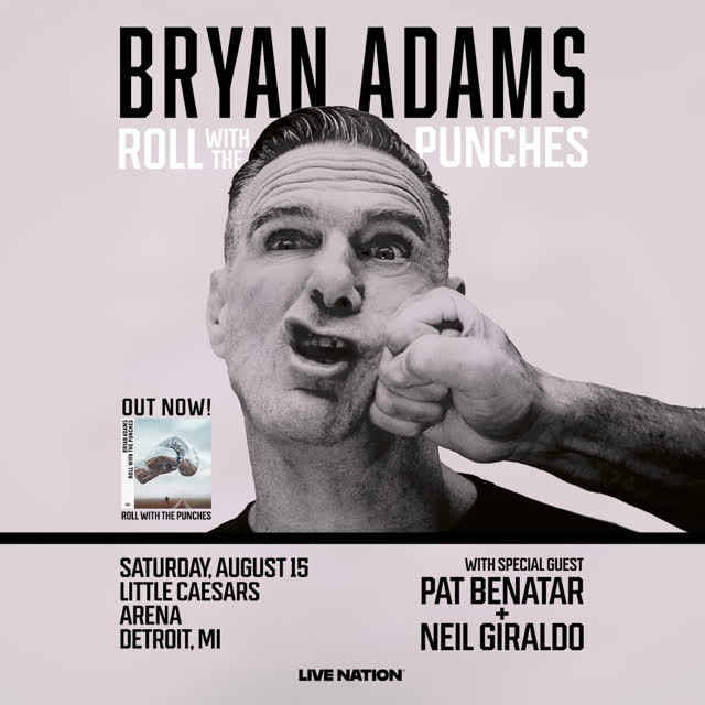 Bryan Adams Live in Detroit - The Best Days Sale
