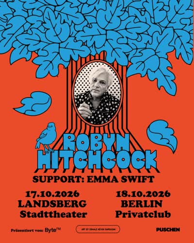 ROBYN HITCHCOCK SUPPORT: EMMA SWIFT