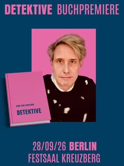 Detektive Buchpremiere mit Konzert