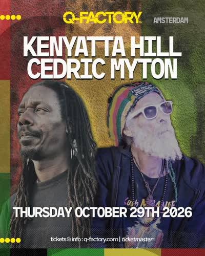 International Reggae Day: Kenyatta Hill & Cedric Myton