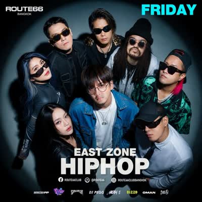 ROUTE66 BANGKOK FRIDAY EAST ZONE HIPHOP