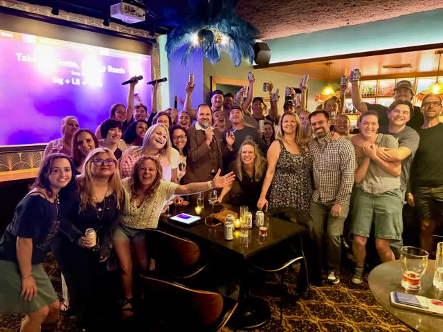 Karaoke in the @sidecarlounge TONIGHT and every Thursday 7-10pm with @djgansett and all your weird friends!