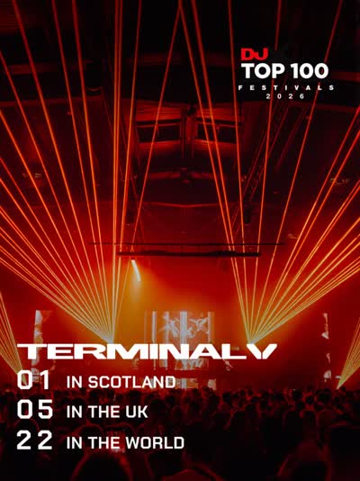 DJ TOP 100 FESTIVALS 2026 - TERMINAL V