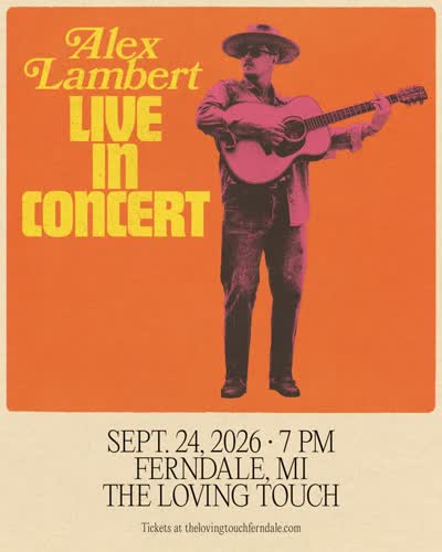 Alex Lambert LIVE IN CONCERT
