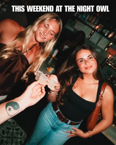 Three day weekend here at the night owl! The Red Room Goodbye Party Thursday 8 pm!!