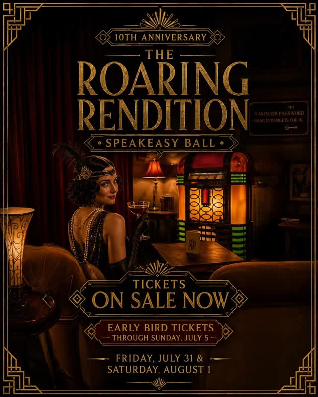 The Roaring Rendition Speakeasy Ball