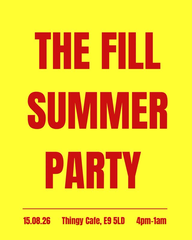 THE FILL SUMMER PARTY