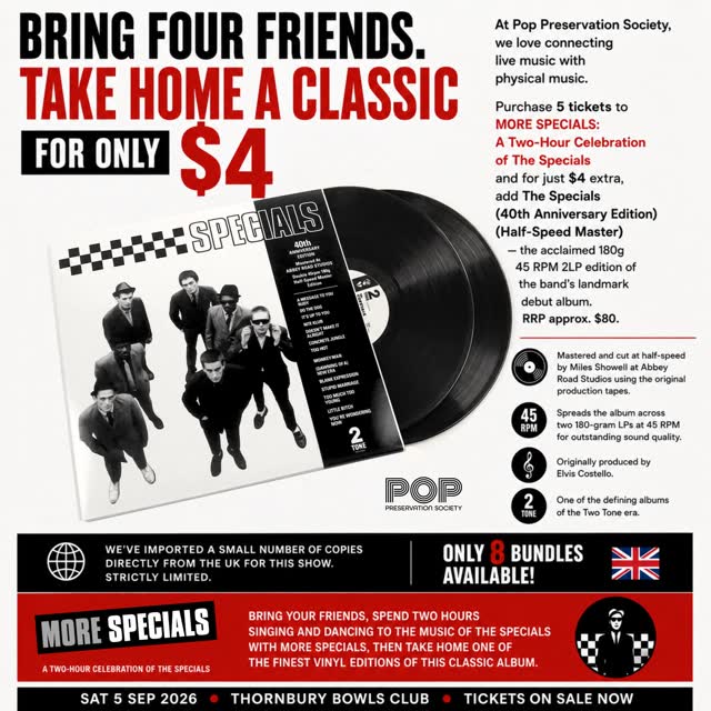 MORE SPECIALS: A TWO-HOUR CELEBRATION OF THE SPECIALS
