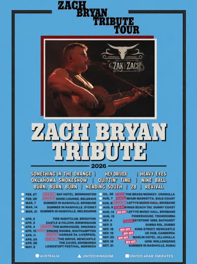 Zach Bryan Tribute Show