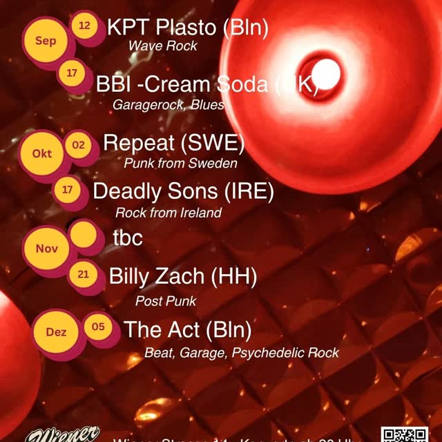 KPT Plasto, BBI - Cream Soda, Repeat, Deadly Sons, Billy Zach, The Act