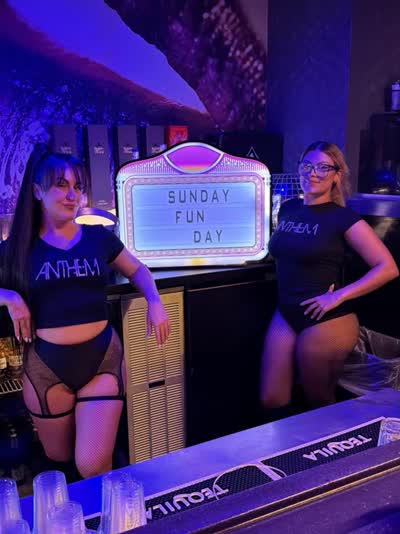 Sunday Funday ? Come see us tonight! Anthem until sunrise .