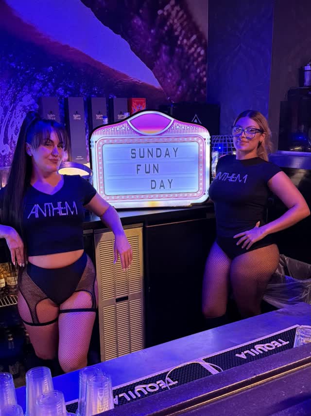Sunday Funday ? Come see us tonight! Anthem until sunrise .