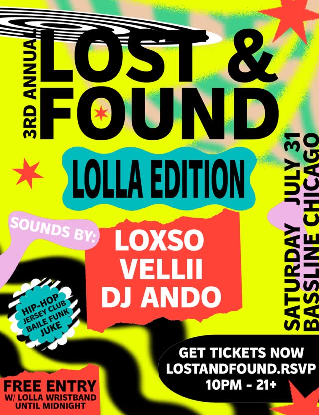 LOST & FOUND: LOLLA EDITION