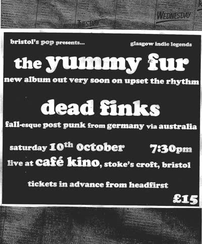 the yummy fur & dead finks
