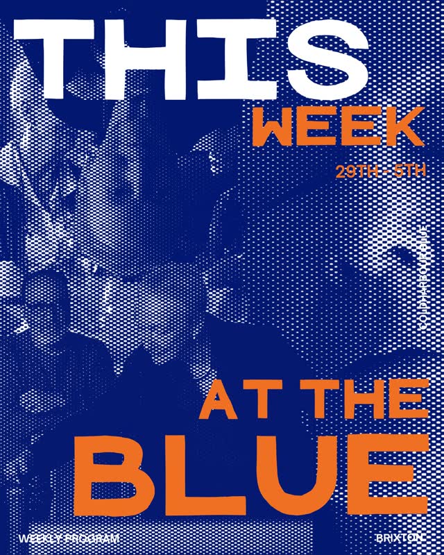 THIS WEEK AT THE BLUE