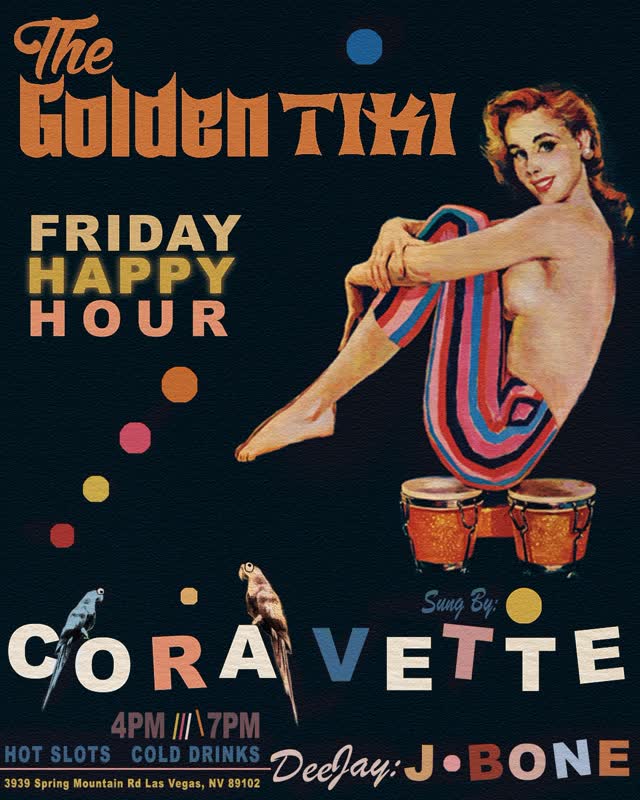 Happy Hour at Golden Tiki with DJ JBone
