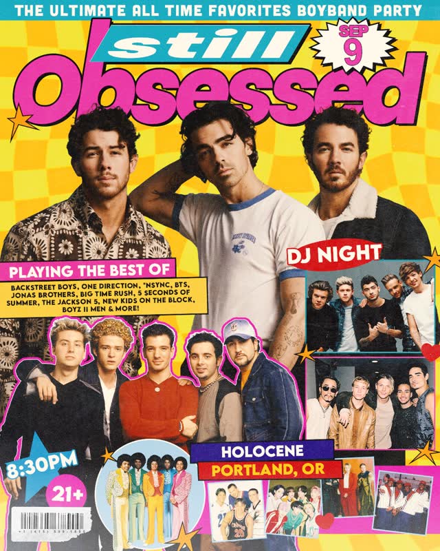 STILL OBSESSED: The Ultimate Boyband Party