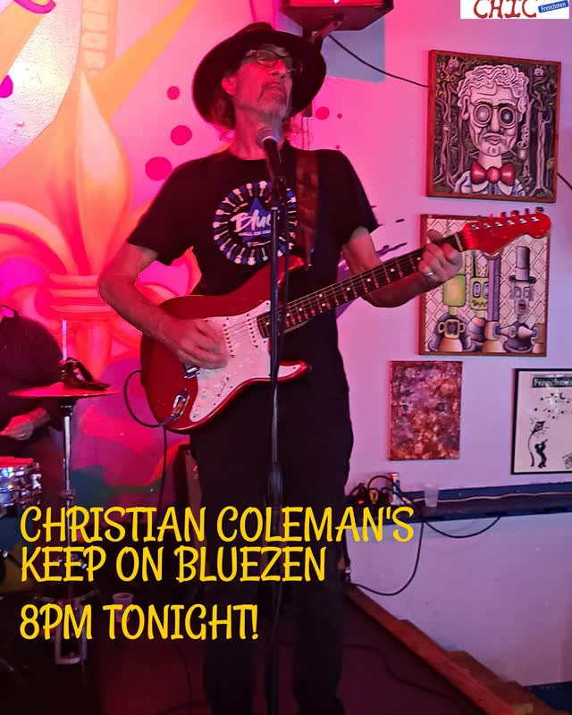 Christian Coleman's Keep on Bluezen at Favela Chic