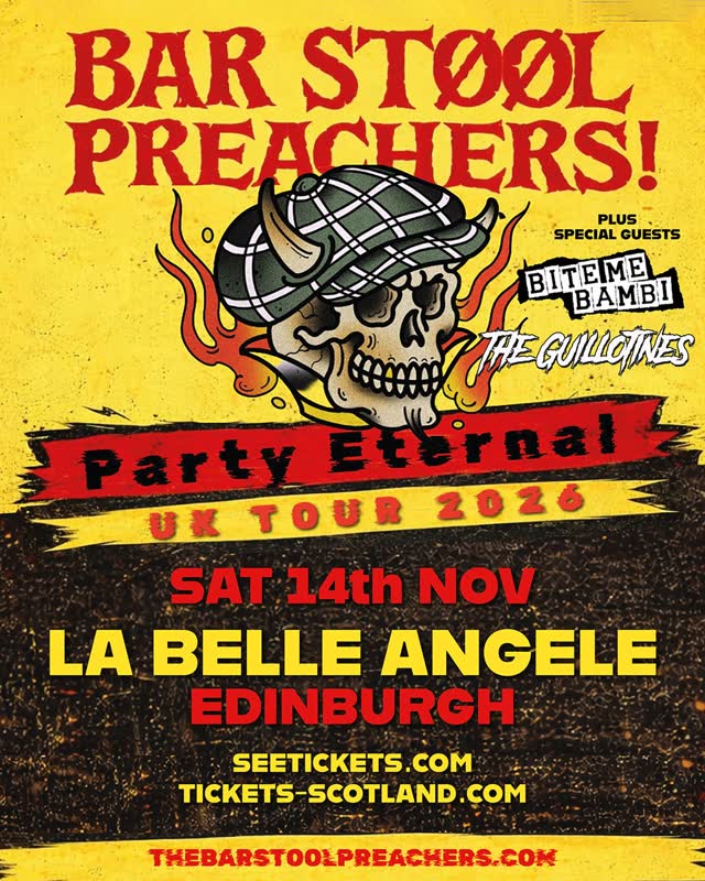 Bar Stool Preachers with Bite Me Bambi and The Guillotines