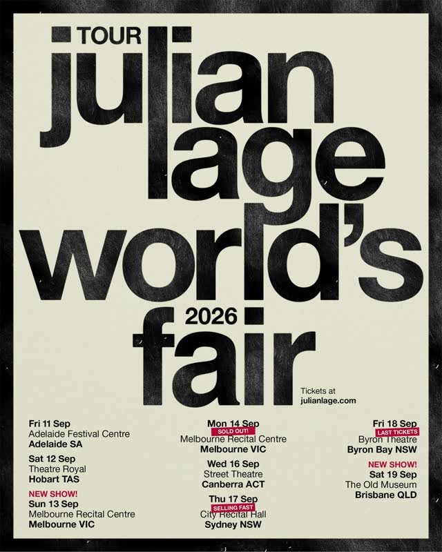 Julian Lage World's Fair Tour