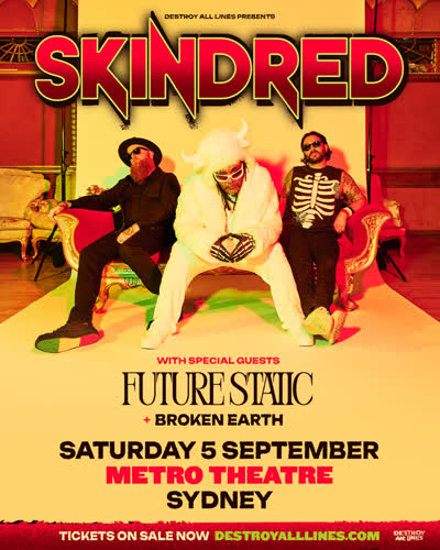 Skindred Tour Support Announce
