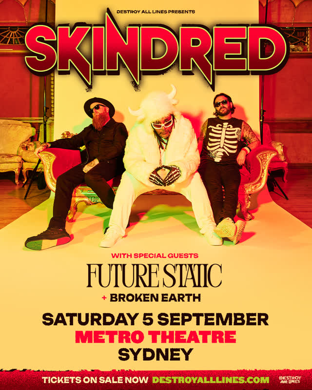 Skindred Tour Support Announce