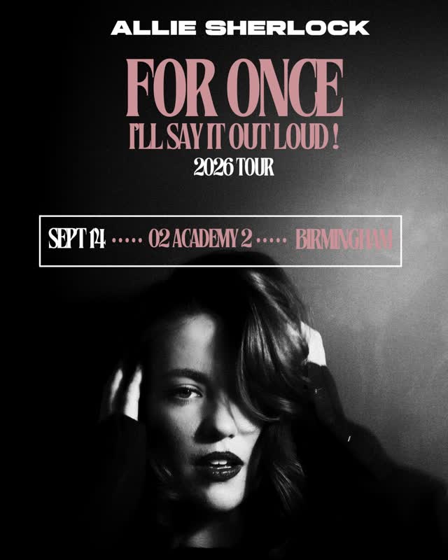 For Once I'll Say It Out Loud Tour