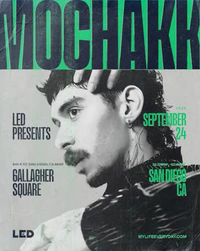 Mochakk takes over Gallagher Square on Thursday, September 24!