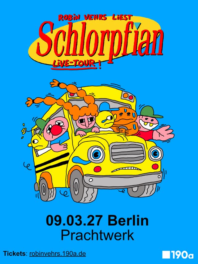 ROBIN VEHRS LIVE IN BERLIN 🖍️
