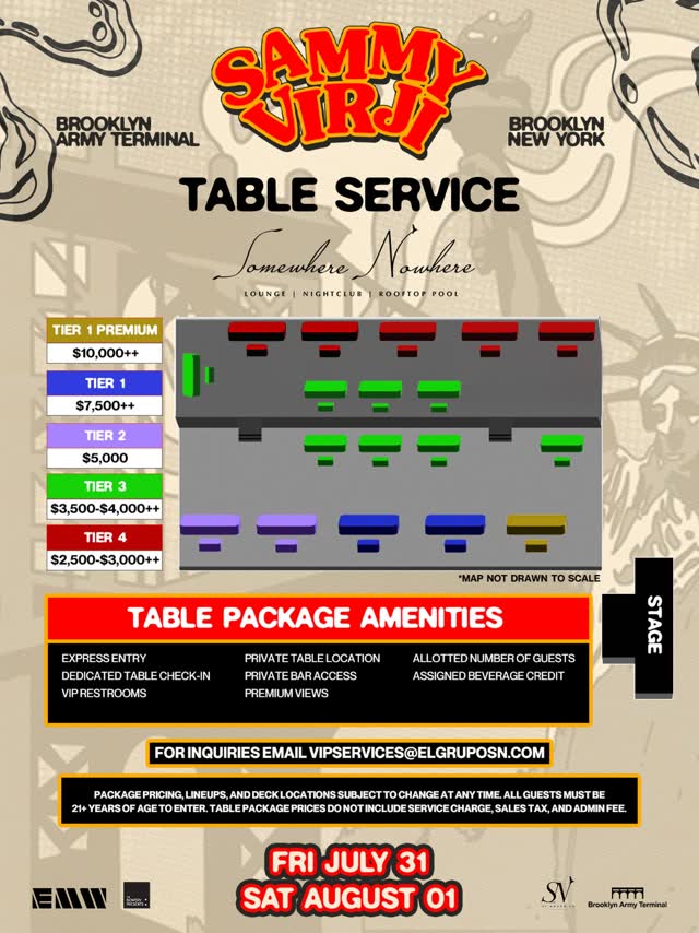 SAMMY VIRJI TABLE SERVICE