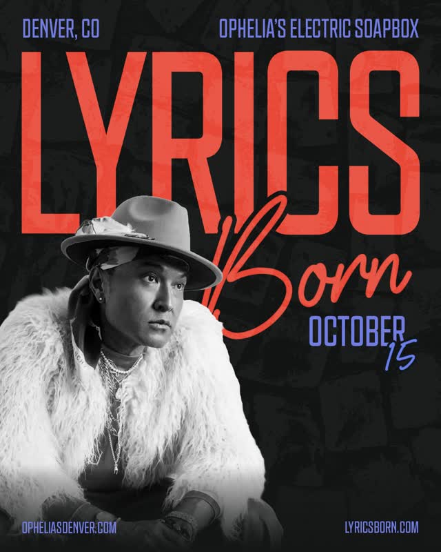 Lyrics Born Live at Ophelia's