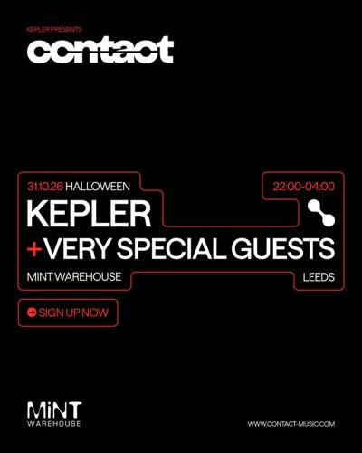 Kepler brings Contact back to Mint Warehouse on Halloween