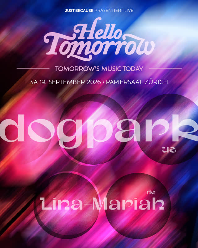 HELLO TOMORROW – tomorrow’s music today