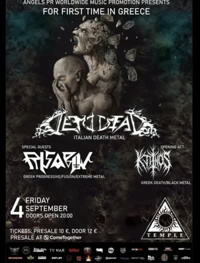 Demidead, Rise Above, Ktinos live at Black Temple